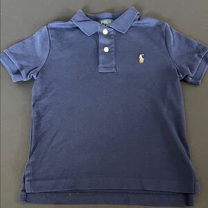 Polo by Ralph Lauren Boys Dark Blue Polo Shirt